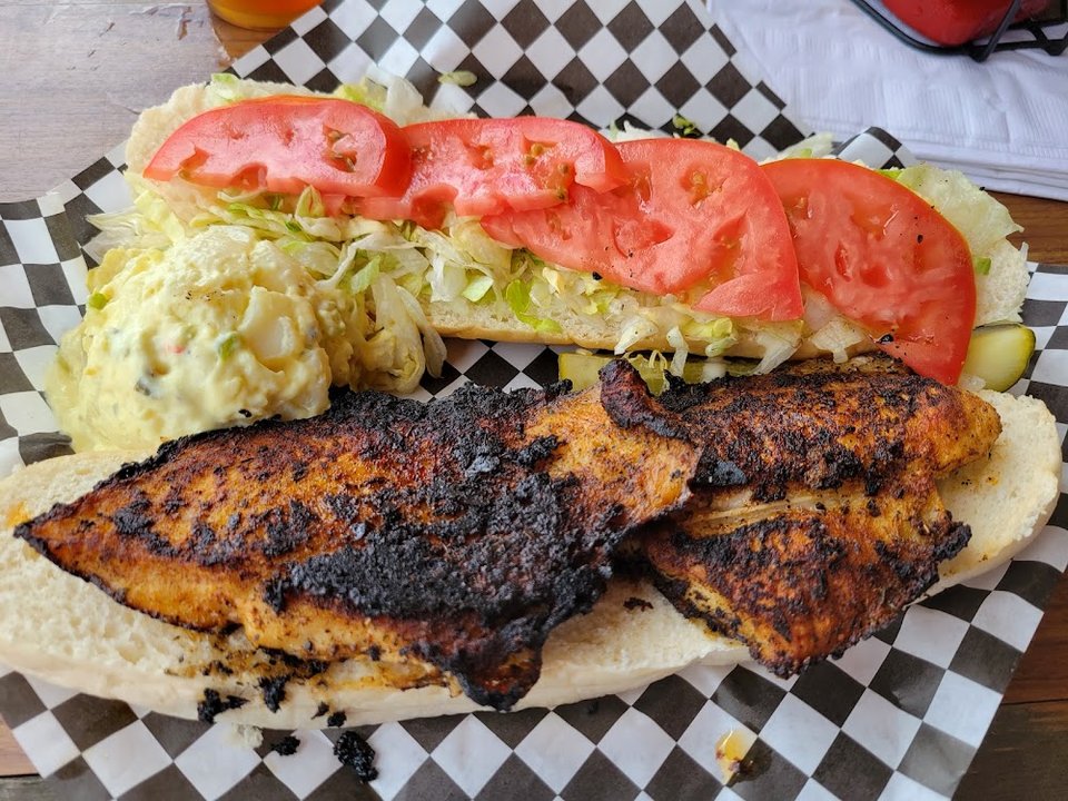 Blackened Fish Sandwich