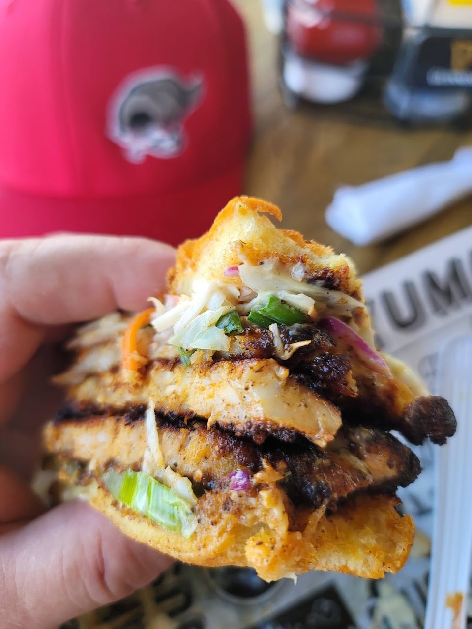Blackened Grouper Sandwich
