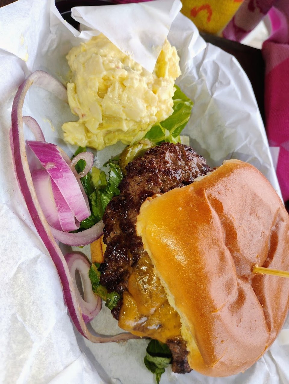 Special Alafia River Pineapple Burger